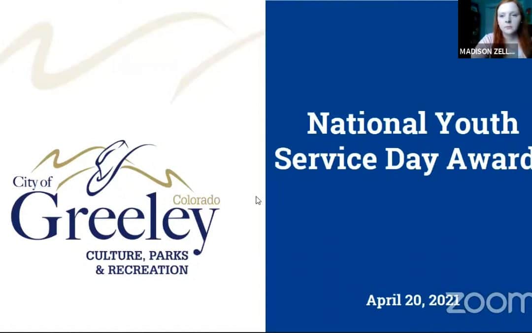 National Youth Service Day Awards presented at Greeley City Council Meeting