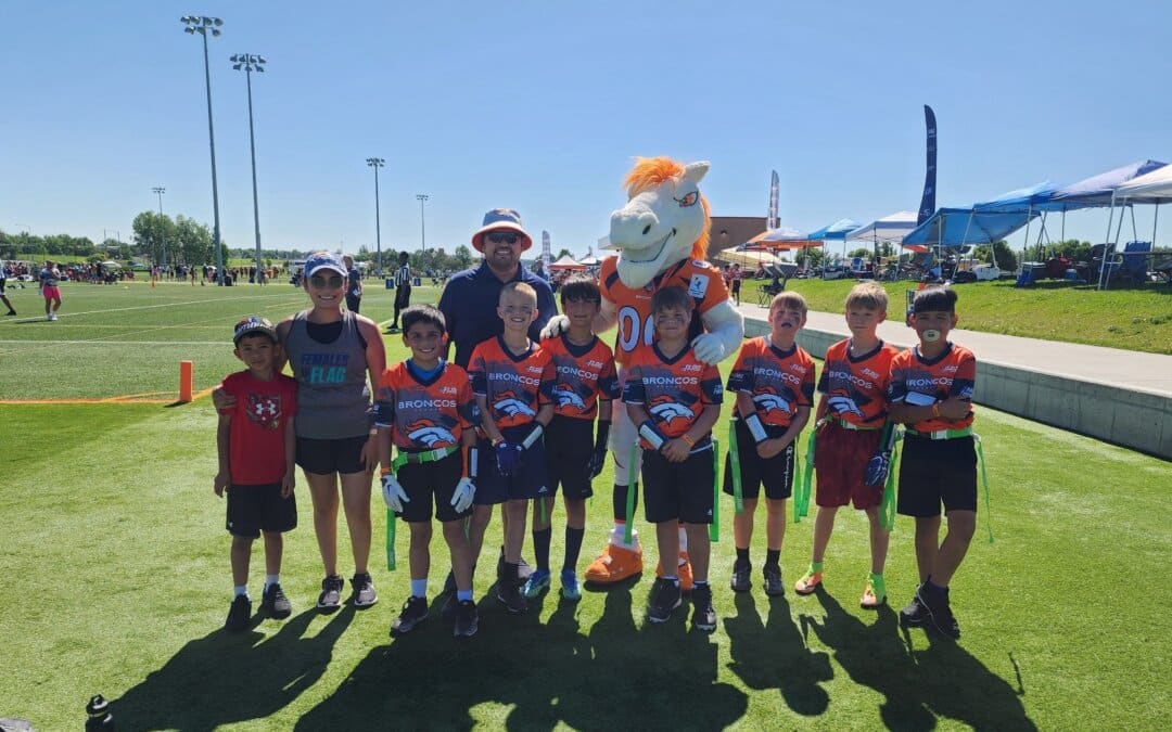 Greeley Youth Flag Football Team Places Third in Denver Broncos Competition