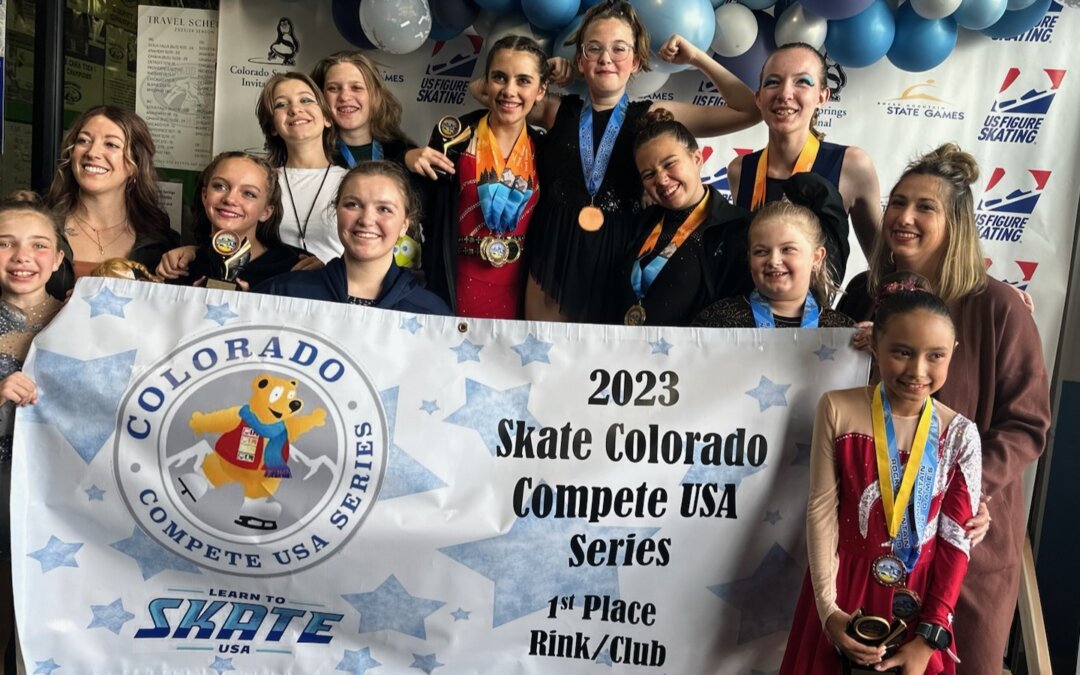 Greeley Ice Haus and Mountain View Skating Club Skaters Win State Competition for Second Straight Year