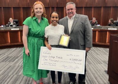 Greeley Central Senior Awarded $1,000 Scholarship for National Youth Service Day Awards